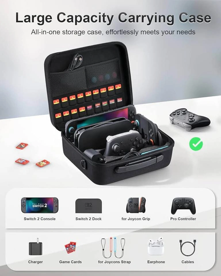 STARTRC Large Capacity Carrying Case for Nintendo Switch - photo 2