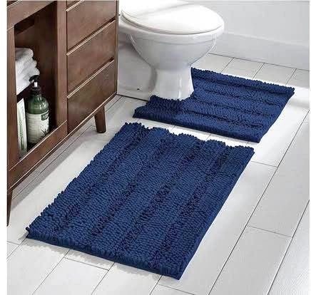 Home Beyond & HB design - 2-Piece Chenille Bath Rug Set