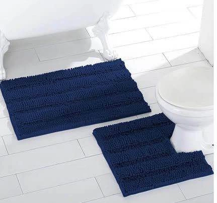 Home Beyond & HB design - 2-Piece Chenille Bath Rug Set - photo 2