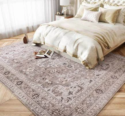 Area Rug for Living Room 5x7 Machine Washable Vintage Rug - photo 2
