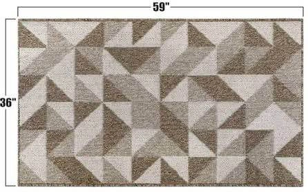 Indoor Doormat 36"x 59" Absorbent Non-Slip Floor Mat - photo 2