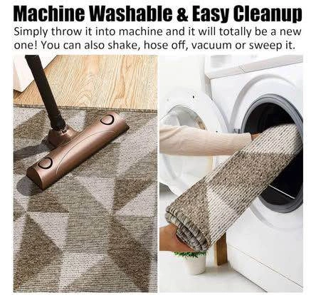 Indoor Doormat 36"x 59" Absorbent Non-Slip Floor Mat - photo 4