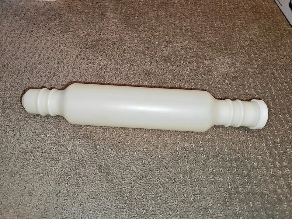 Vintage Tupperware Fillable Pastry Rolling Pin