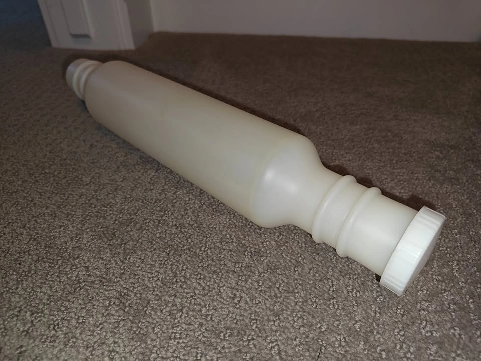 Vintage Tupperware Fillable Pastry Rolling Pin - photo 2