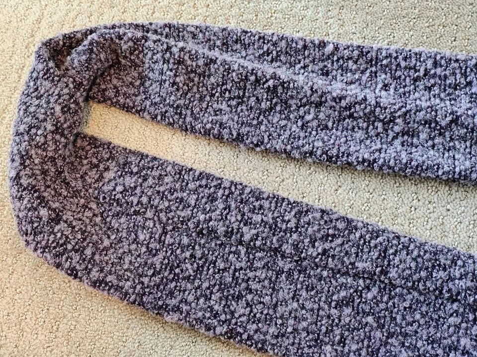 Women Toujours Elegant Winter Scarf - Purple - 74" x 5" - photo 3