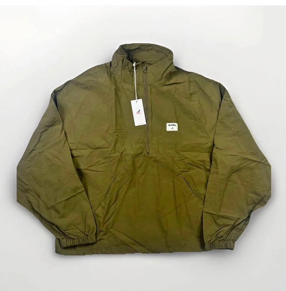 New Staple Pigeon Jackets-Medium Windbreaker Lightweight Half Zi