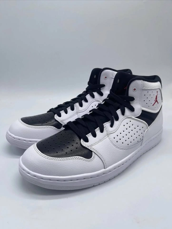 Jordan Access Mid White Black Red - photo 2