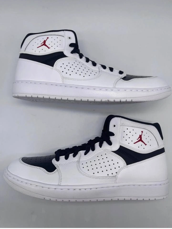 Jordan Access Mid White Black Red - photo 4