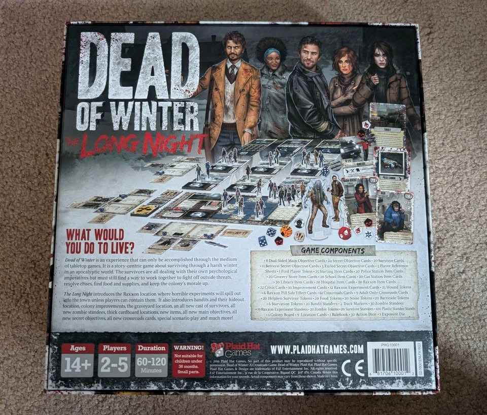 Dead of Winter The Long Night Board Game - photo 4