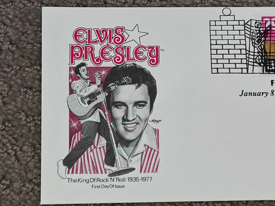 First Day Cover (FDC) - 1993 Elvis Presley Artmaster Edition - photo 3