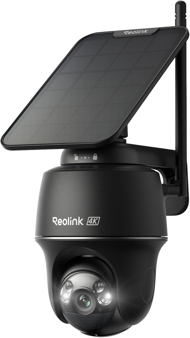 NEW REOLINK 4K Solar Camera 360° Pan Tilt Color Night Vision - photo 2