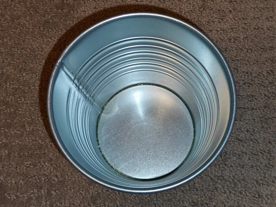 Galvanized Plant Pot / Metal Bucket - photo 2