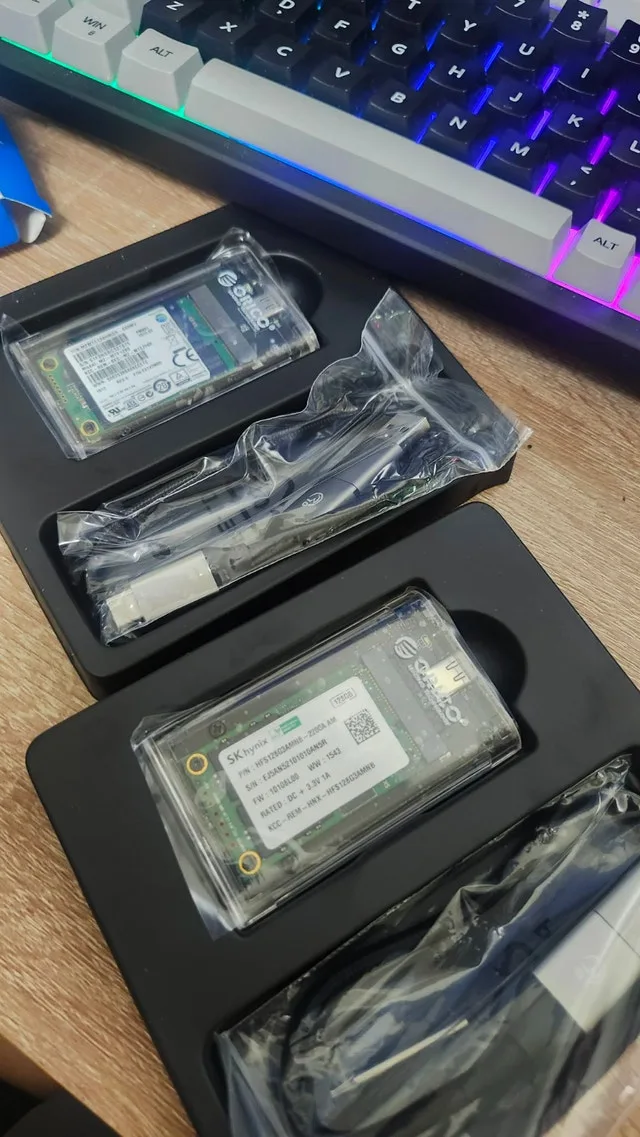 Brand new custom portable SSD 128GB