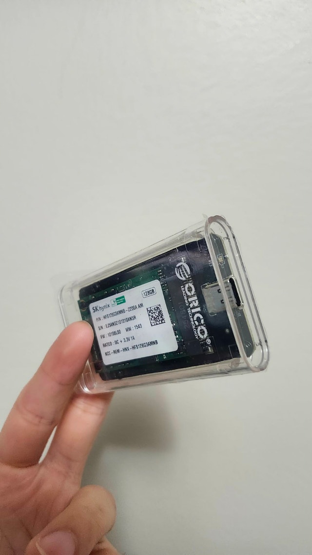 Brand new custom portable SSD 128GB - photo 2