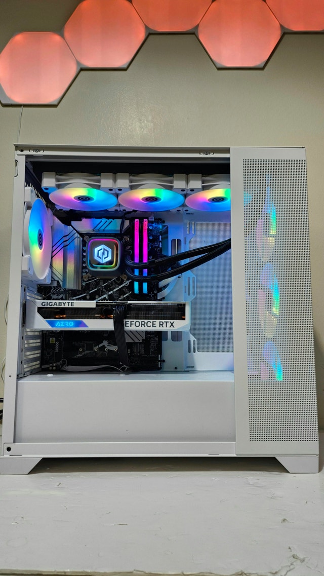 White Gaming PC | i5 13600KF / 16GB DDR5 / RTX 4060 Ti 16GB - photo 3