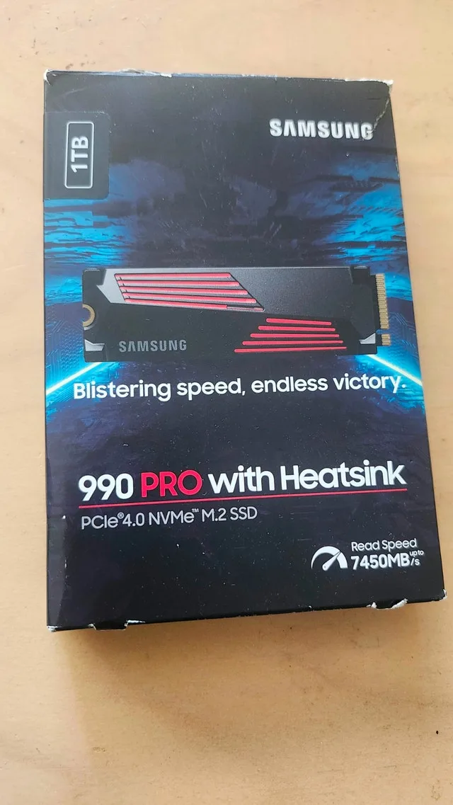 1TB SSD Samsung 990 PRO Heatsink - photo 2