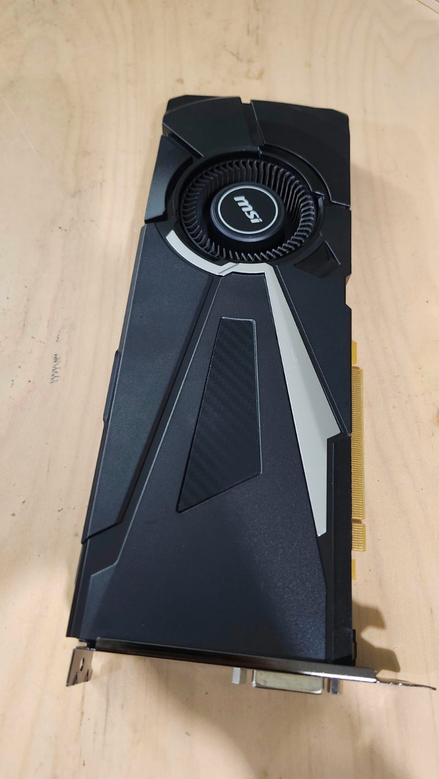 MSI GTX 1070 AERO 8G Graphic card