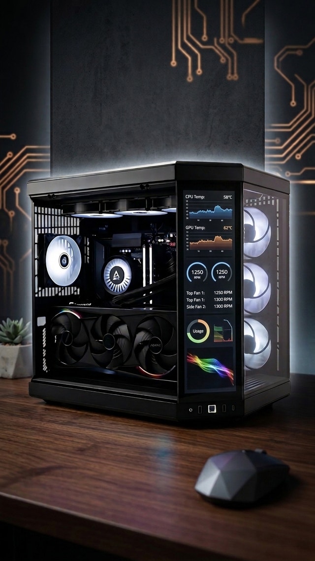 Ultimate Gaming PC Ryzen 9 7900X RTX 5070 32GB DDR5 1TB SSD