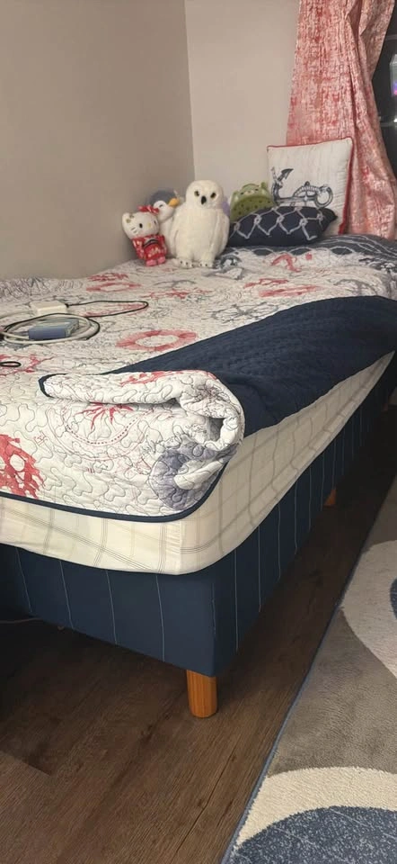 Bed frame with mattress - photo 2