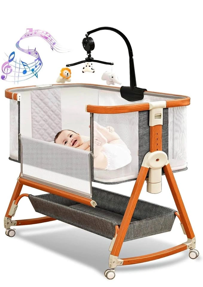 3-in-1 Convertible Baby Bassinet and Bedside Sleeper