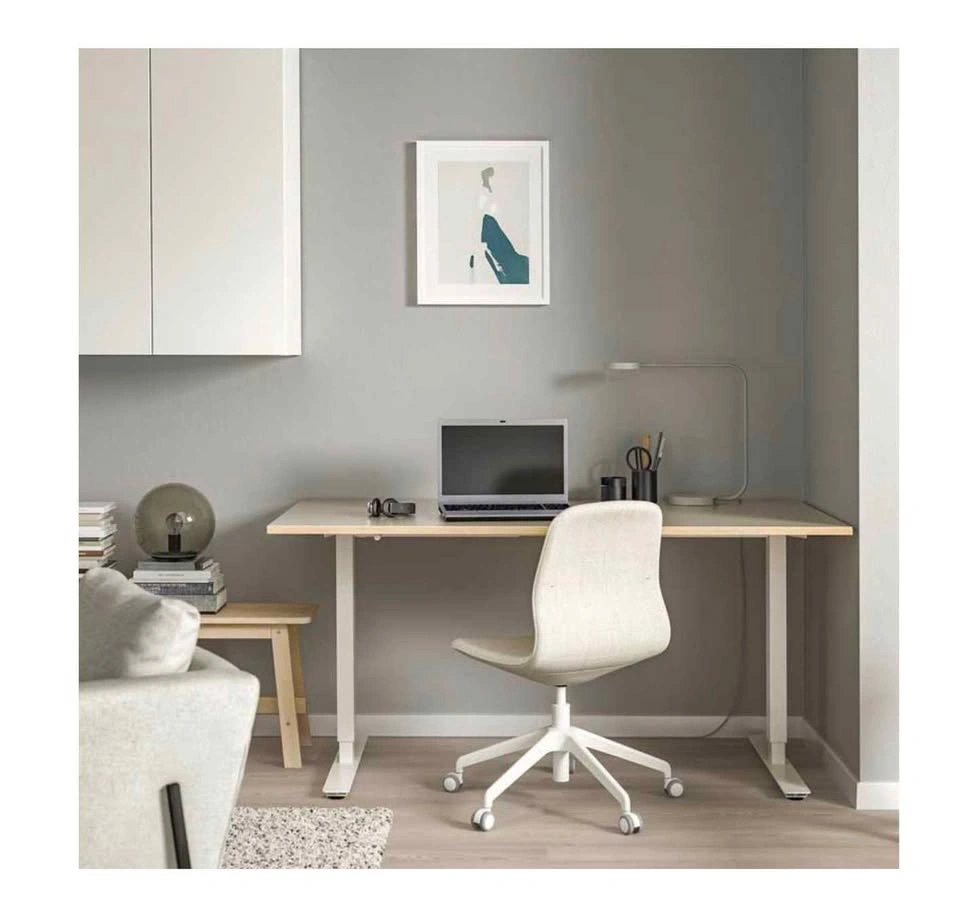 Moving Sale - Like New IKEA SKARSTA Manual SIT-STAND DESK - photo 3