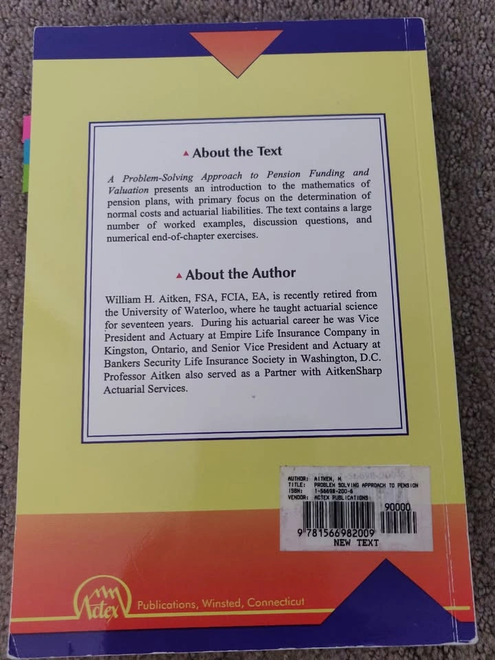 Problem Solving to Pension Funding and Valuation - 2nd Ed - photo 3