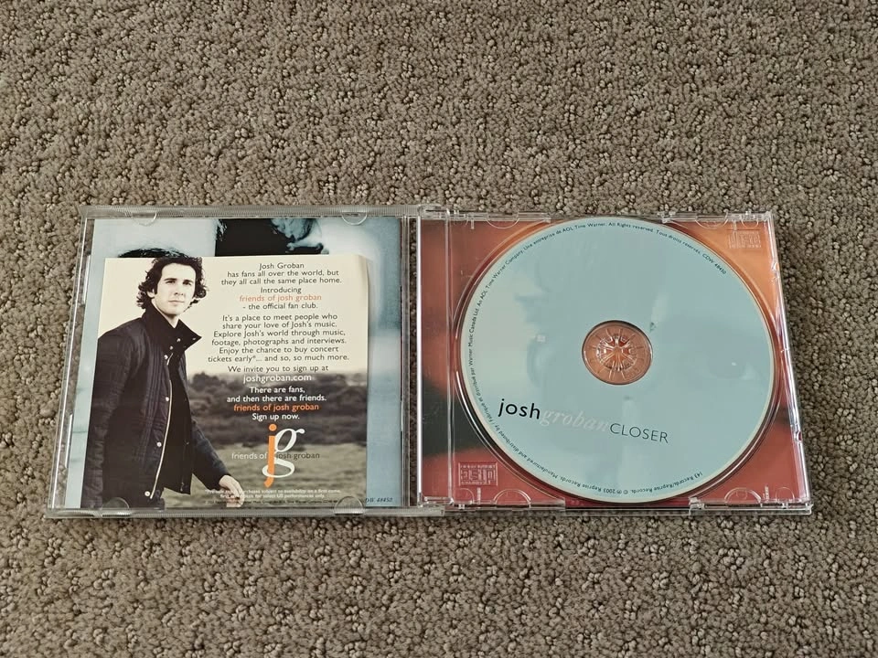 Josh Groban - Closer - Contemporary / Classical Music CD Album - photo 2