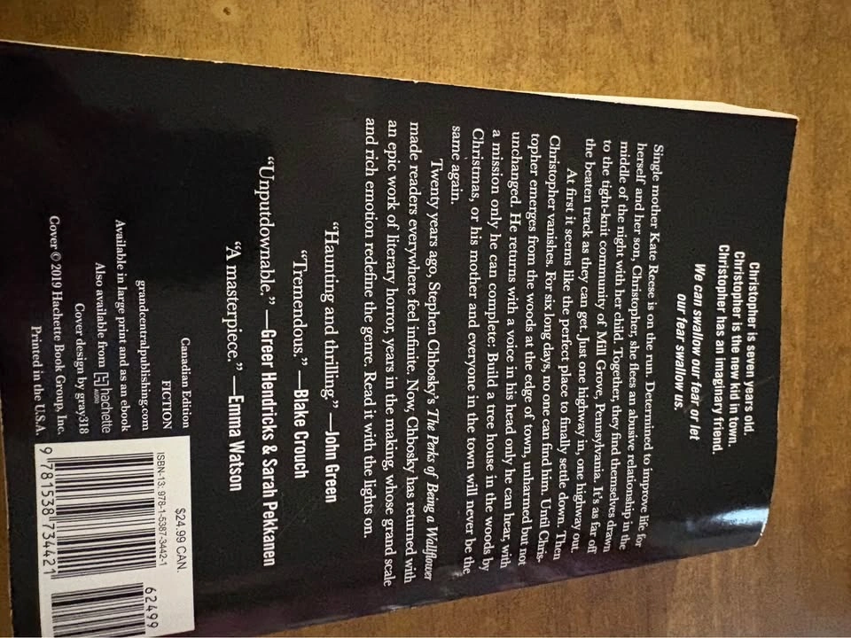 Imaginary Friend by Stephen Chbosky softcover book $10 - photo 2