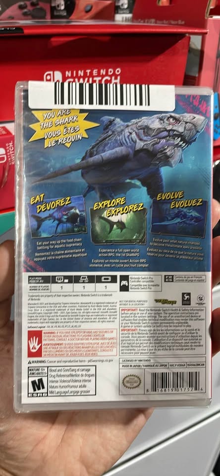 Man Eater Nintendo Switch game **New** - photo 2