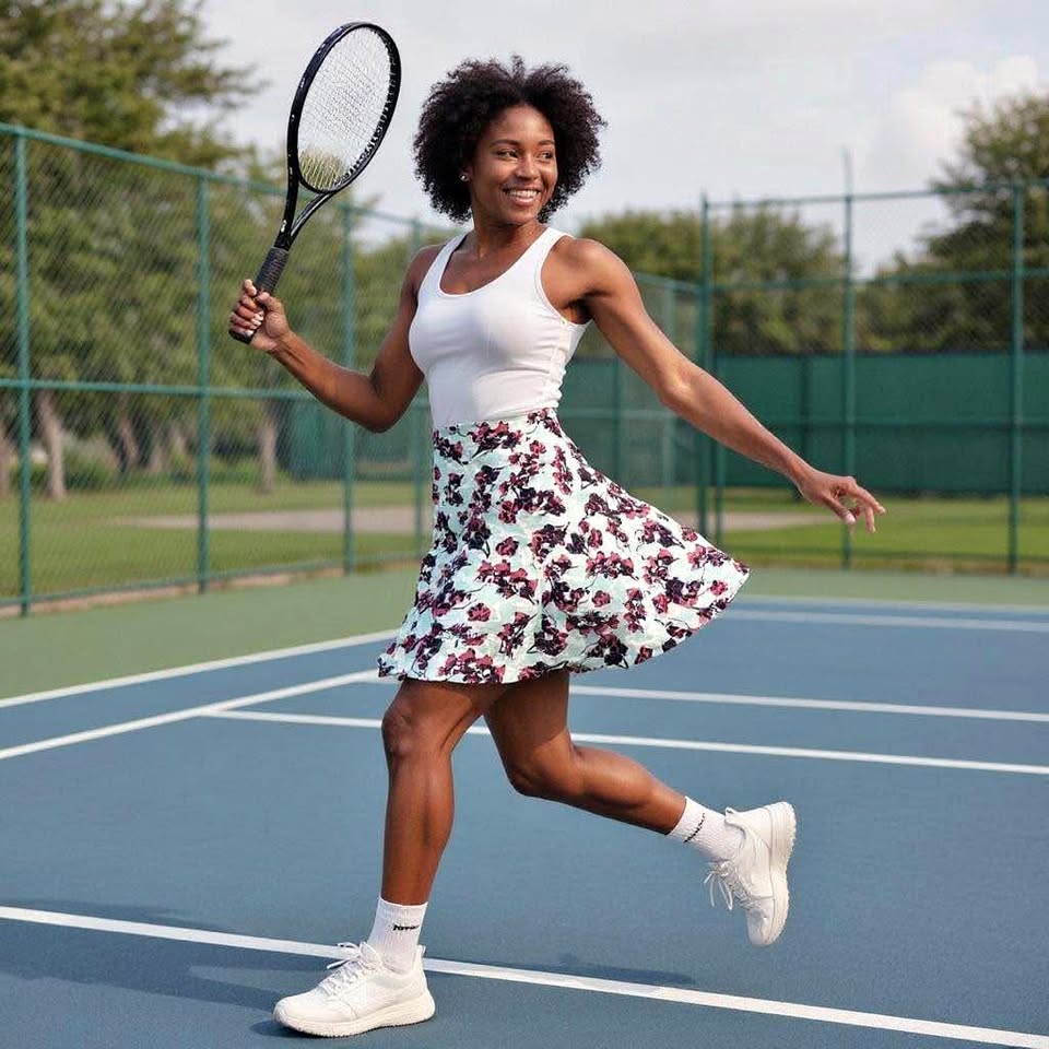 Maggie Lane Running Skirt With Built In Shots Size M