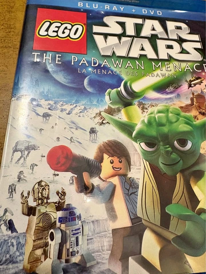 Star Wars Lego blu-ray + dvd
