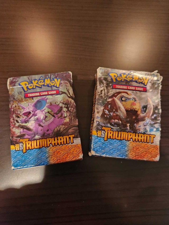 Pokémon HS Triumphant Theme Decks