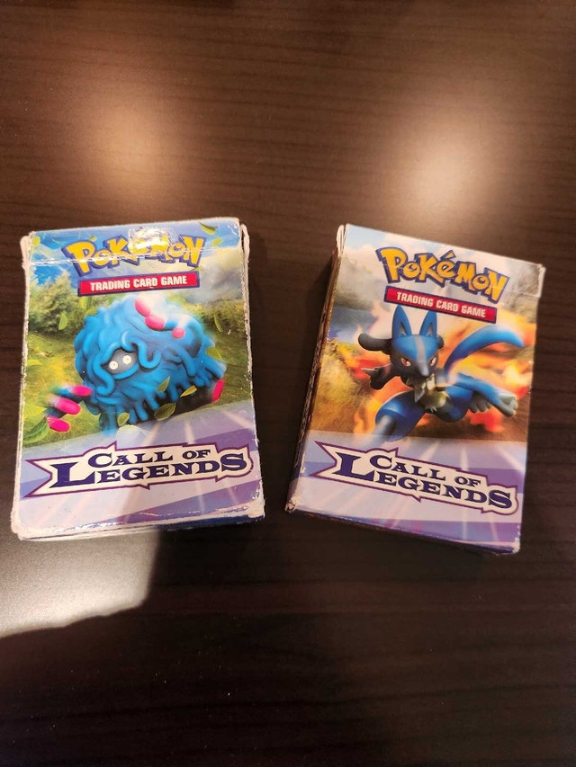 Pokémon Call of Legends Card Decks