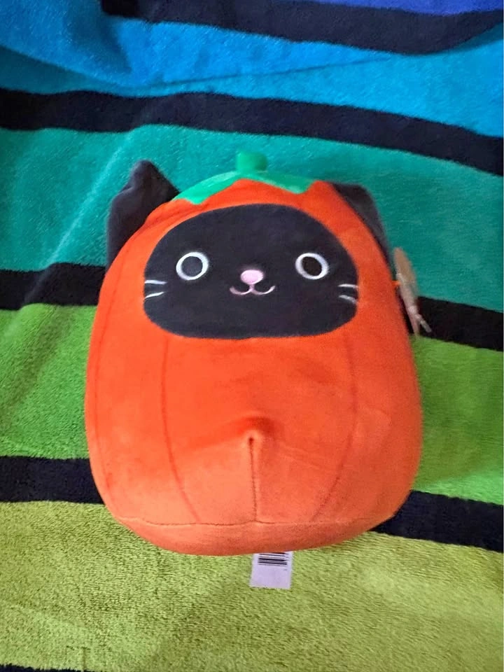 Squishmallow Halloween Calio 8” Squish Date 1/14/22 Tags Attache