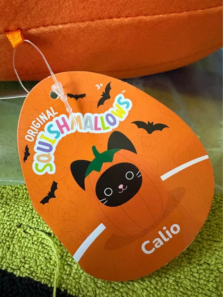 Squishmallow Halloween Calio 8” Squish Date 1/14/22 Tags Attache - photo 2