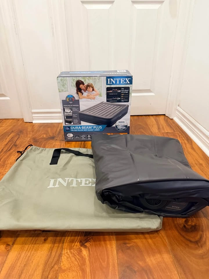 Intex Dura-Beam Plus Deluxe Pillow Rest Raised Airbed - photo 2