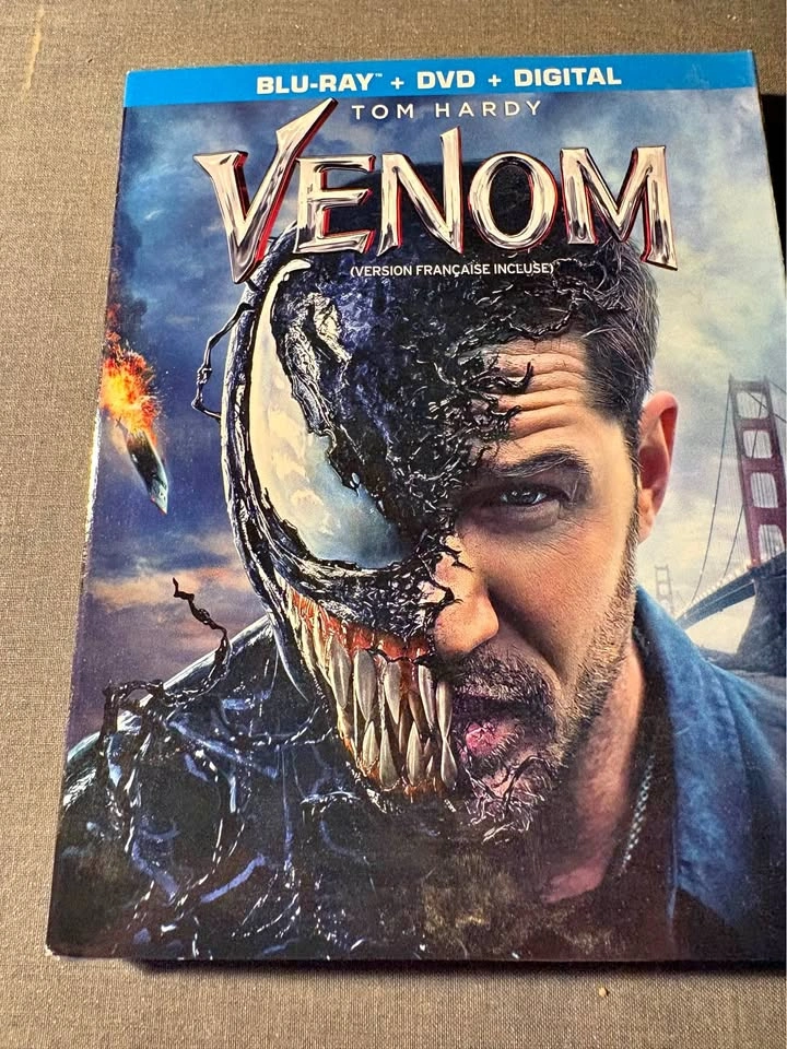 Venom blu-ray + dvd sealed