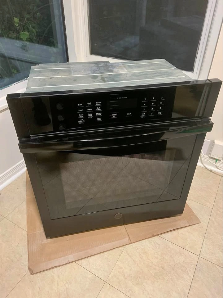 GE Profile Black Built-In Electric Wall Oven