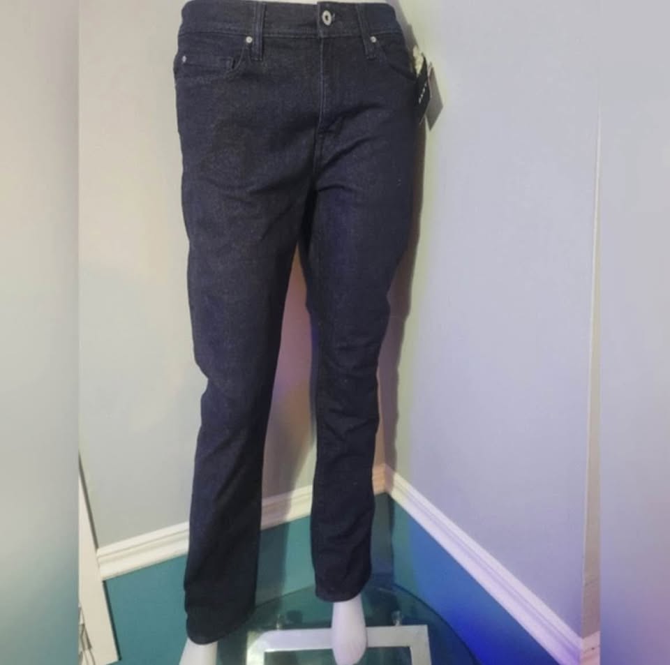 DKNY Women's Jeans Slim Straight Leg Mid Rise Size 32 - photo 2