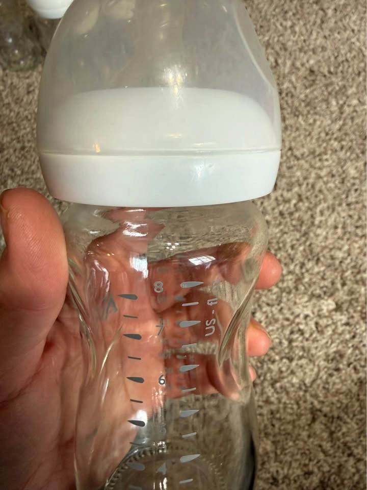 6 Glass Avent Baby Bottles - photo 5