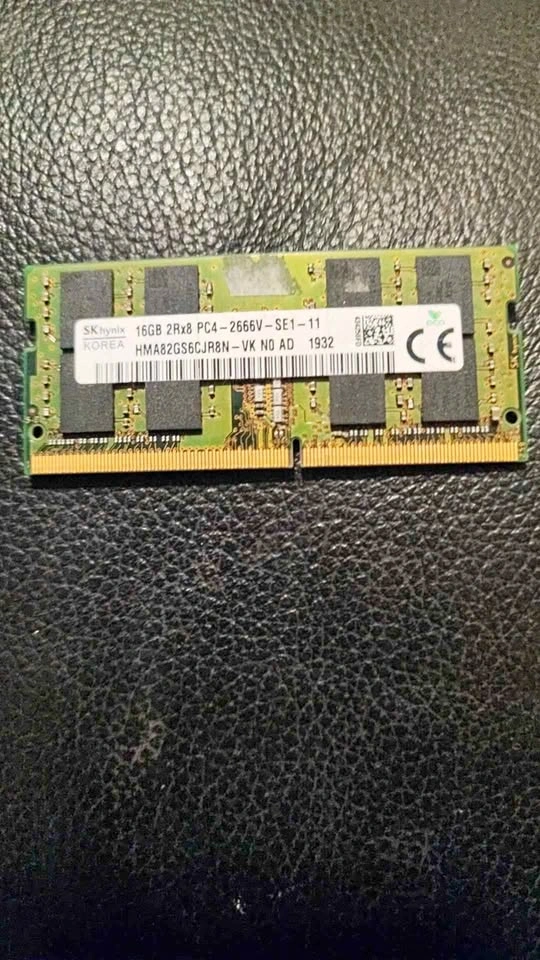 SK hynix 16GB DDR4 2666MHz SODIMM Laptop RAM