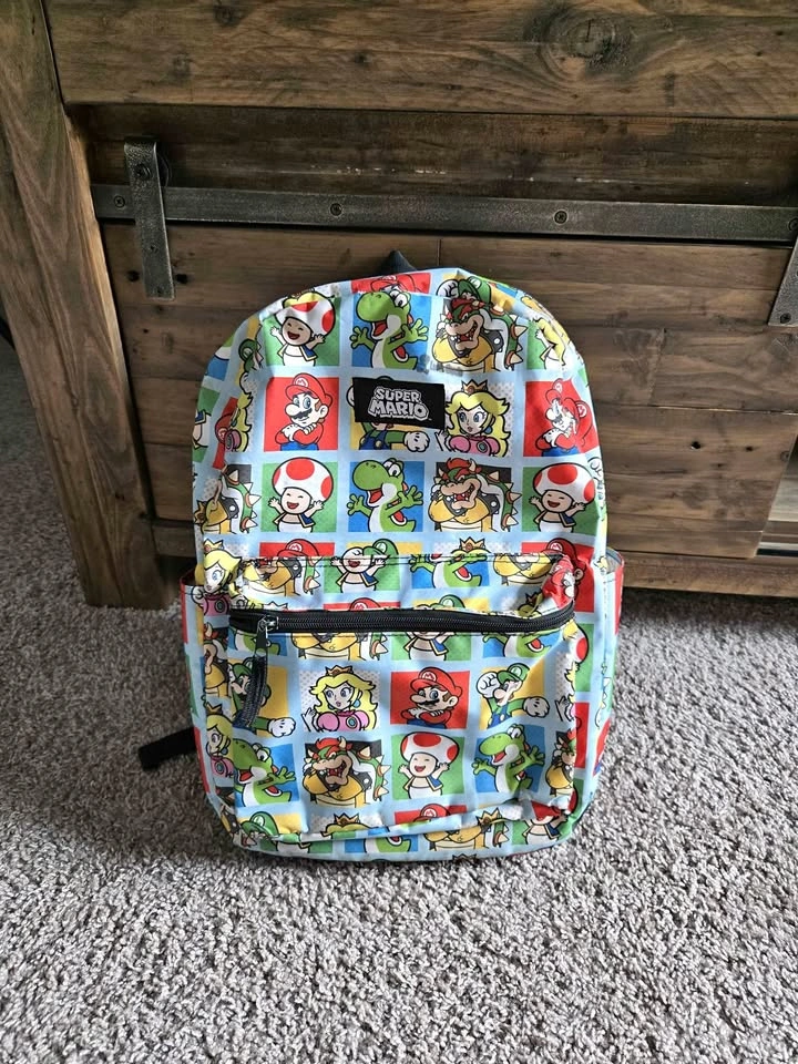 Super Mario Bros Kids Backpack