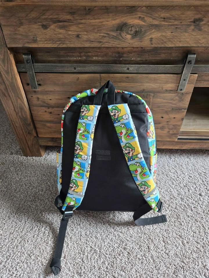 Super Mario Bros Kids Backpack - photo 2