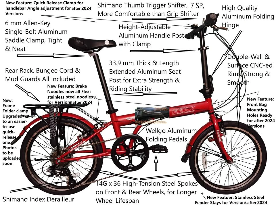 SoloRock Folding Bicycle - photo 3