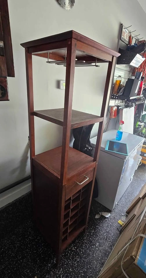 Mini Bar and Wine Cabinet 16" depth X 66" height - photo 3
