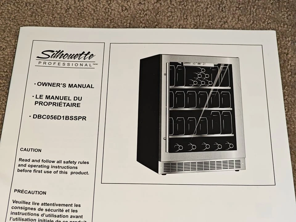 Silhouette Wine Fridge Danby Appliance - Left Door Hinge Module - photo 5