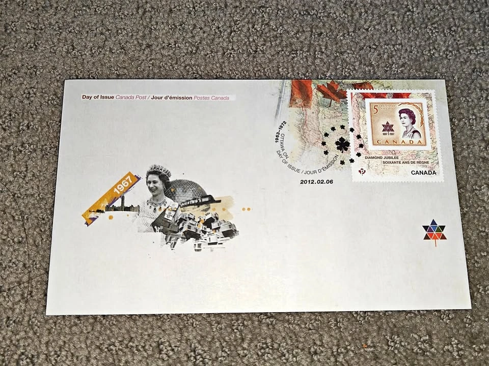 2012 Queen Elizabeth II Diamond Jubilee First Day Cover