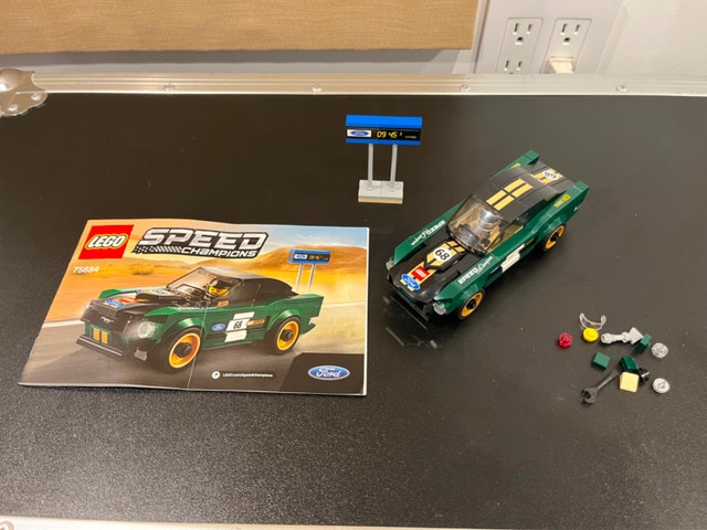Lego Retired 1968 Ford Mustang Fastback 75884