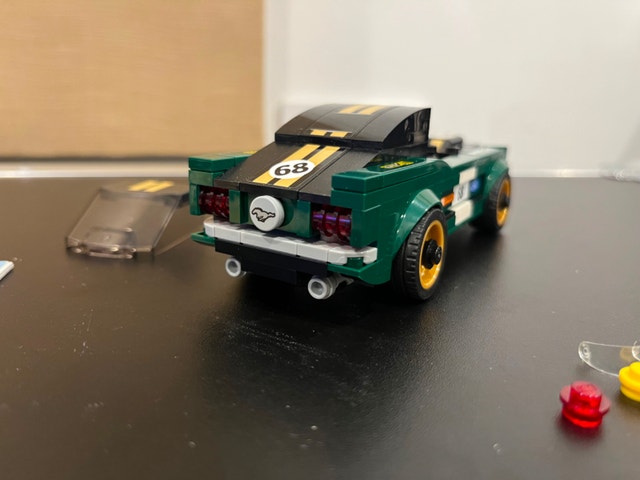 Lego Retired 1968 Ford Mustang Fastback 75884 - photo 3