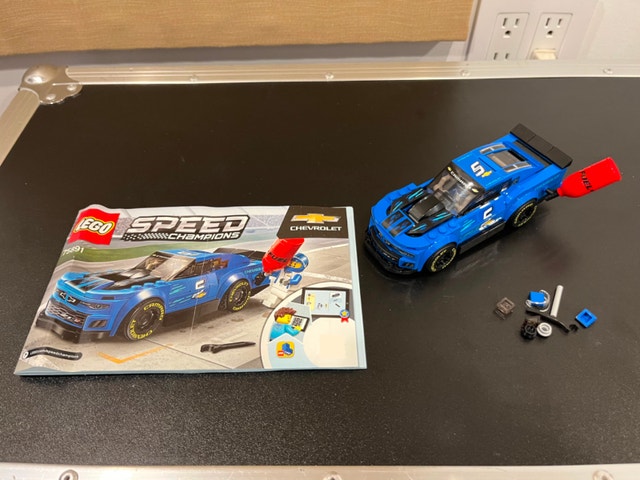 Lego Retired Chevrolet Camaro ZL1 Race Car 75891